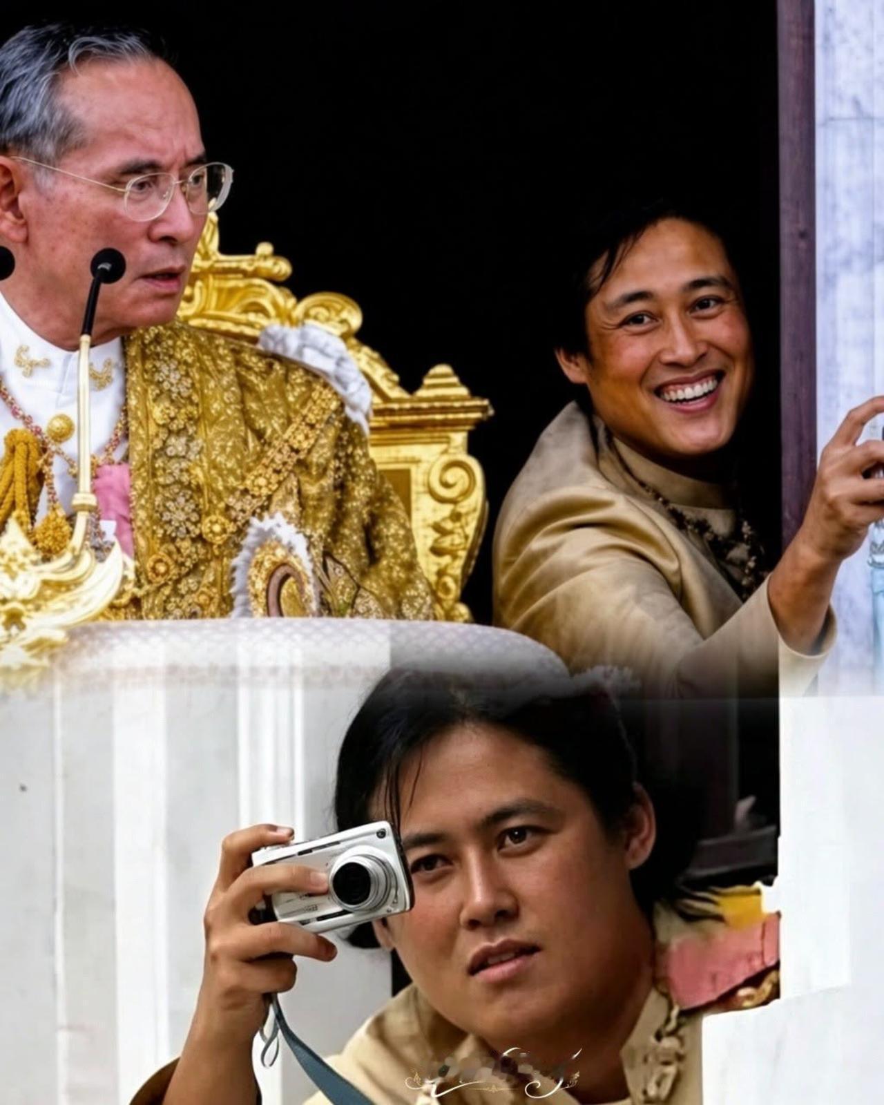 诗琳通公主好可爱，在普密蓬国王面前撒娇2006年6月9日，泰国举行了一场超级大