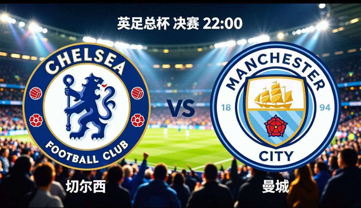 切尔西vs曼城今晚22:00，万众瞩目的英足总杯决赛将在温布利大球场打响！切尔西