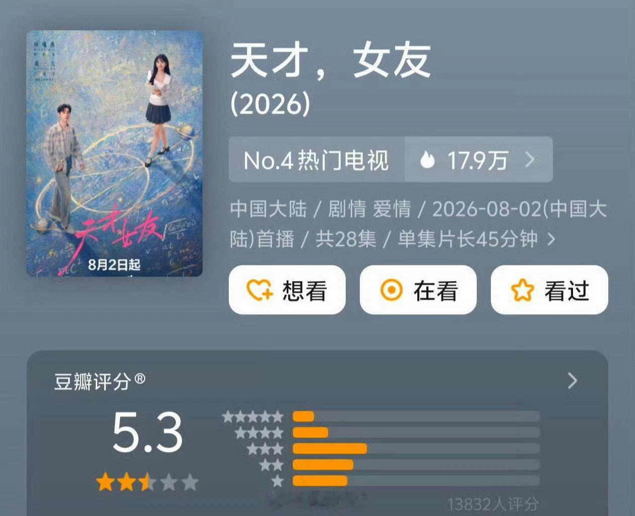 田曦薇张凌赫，你俩不尴尬吗？天才女友这一秒过火，两部烂剧，你俩能不能好好提升演技？#田曦薇抽抽乐##