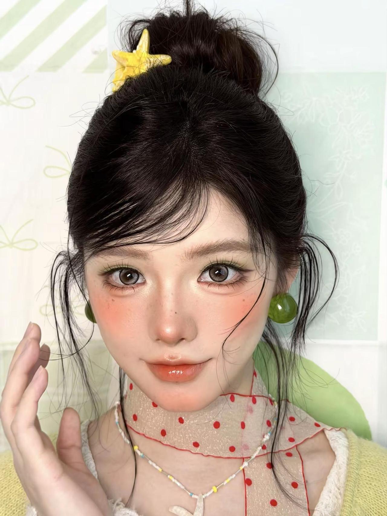 啊是汽水味的日杂妆元气爆满日杂妆春日妆容甜美风广州化妆培训