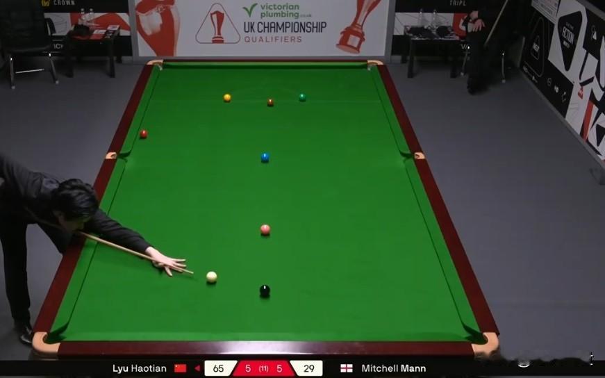 一胜一负，吕昊天闯关成功、袁思俊功败垂成。半场都是3：1的领先，局间休息回来也