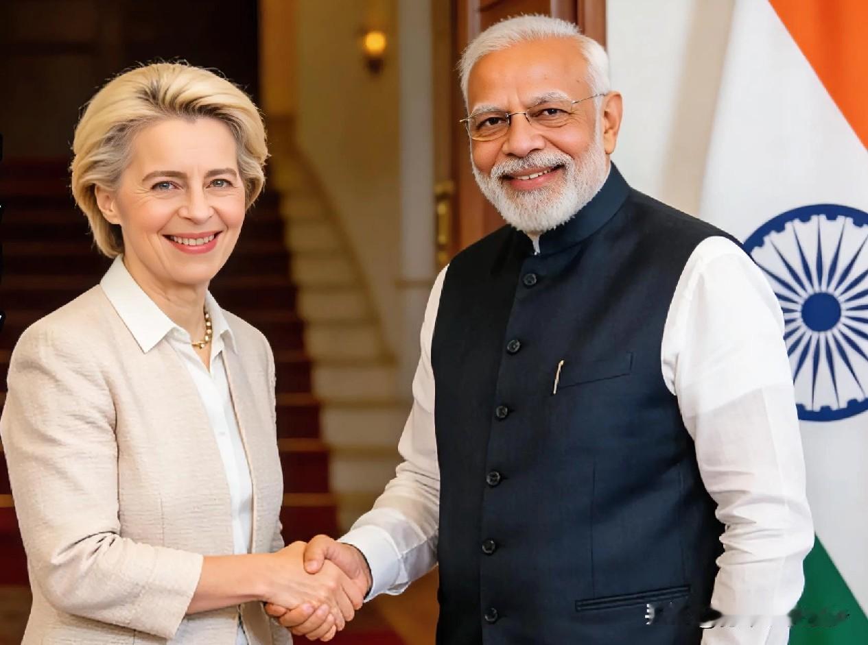 刚看到消息，印度和欧盟突然宣布下周敲定自贸协定，这时间点选得绝了！美国还在亚太