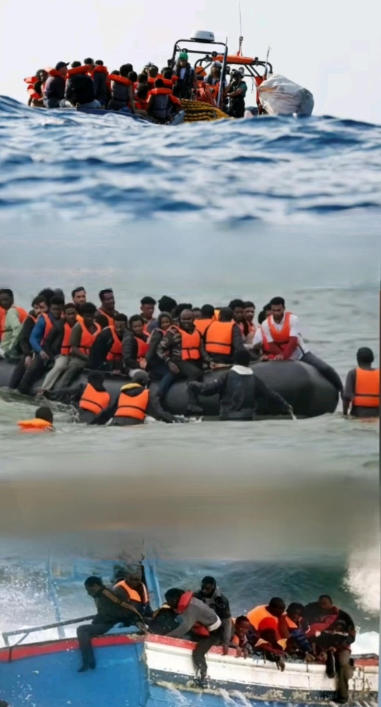 非洲移民船翻了，154人只活12个，这一数据还得细琢磨一下！最近这个事的确让人