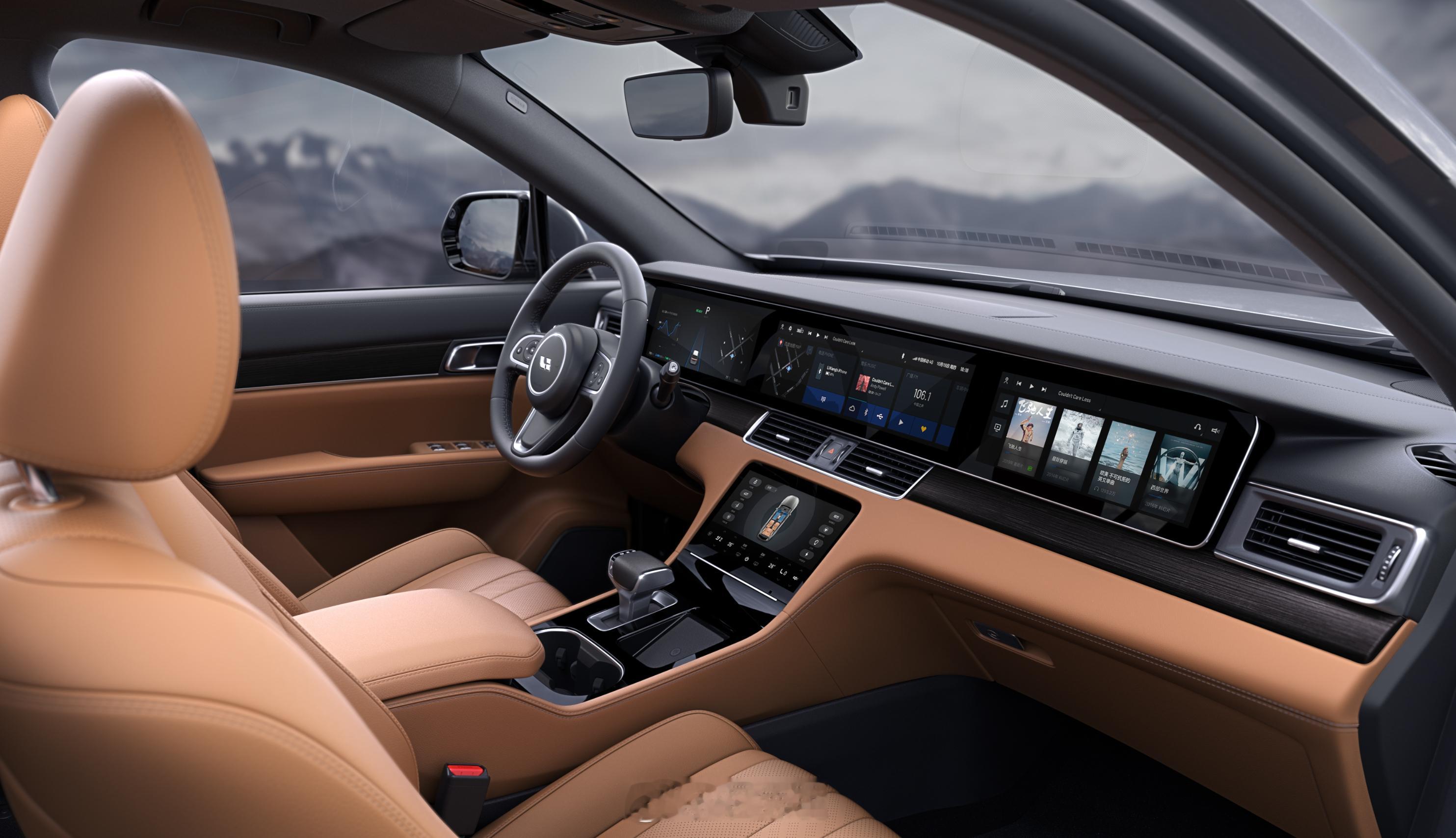 七年了，理想终于把初代ONE上就砍掉的木纹饰条加回来了理想汽车全新一代理想l9