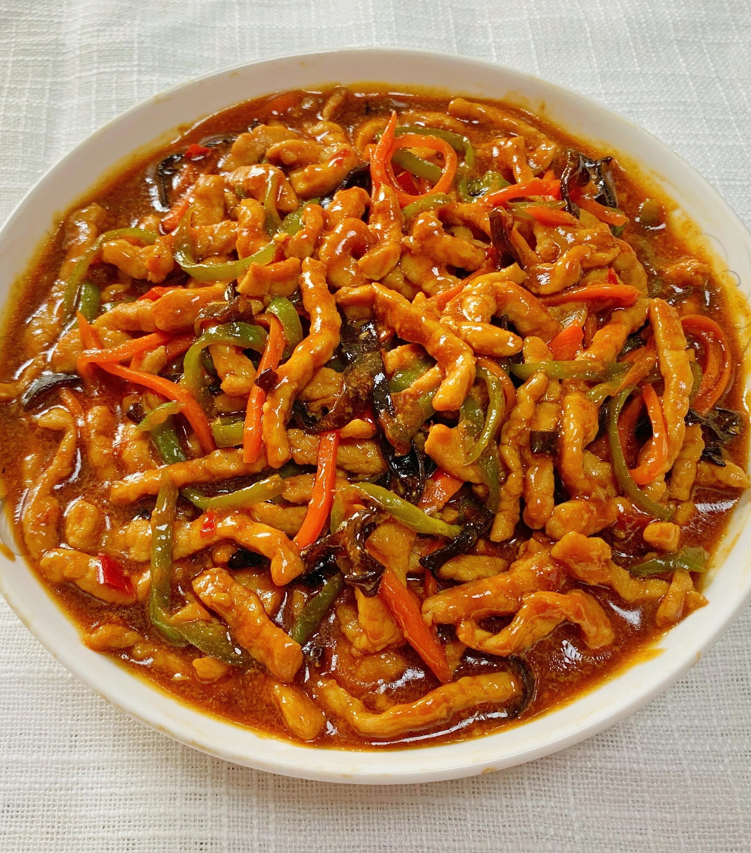 鱼香肉丝｜下饭菜天花板🔥酸甜入味，拌饭香迷糊了家人们谁懂啊😭下饭菜天花