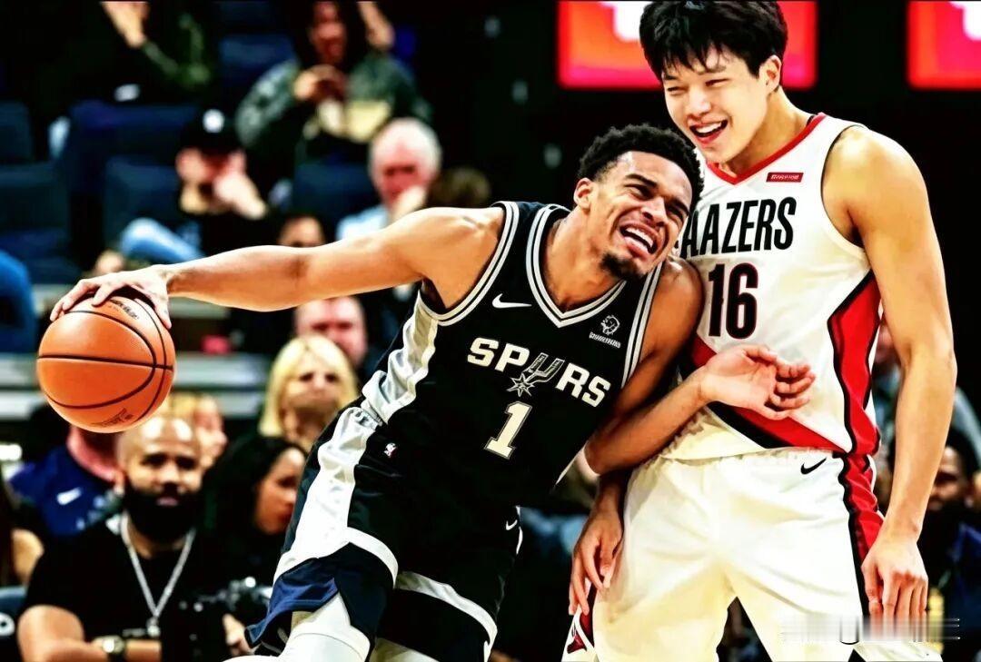 NBA官网最新数据，现役身高排名前十的球员如下：没想到杨瀚森能进前十。第一