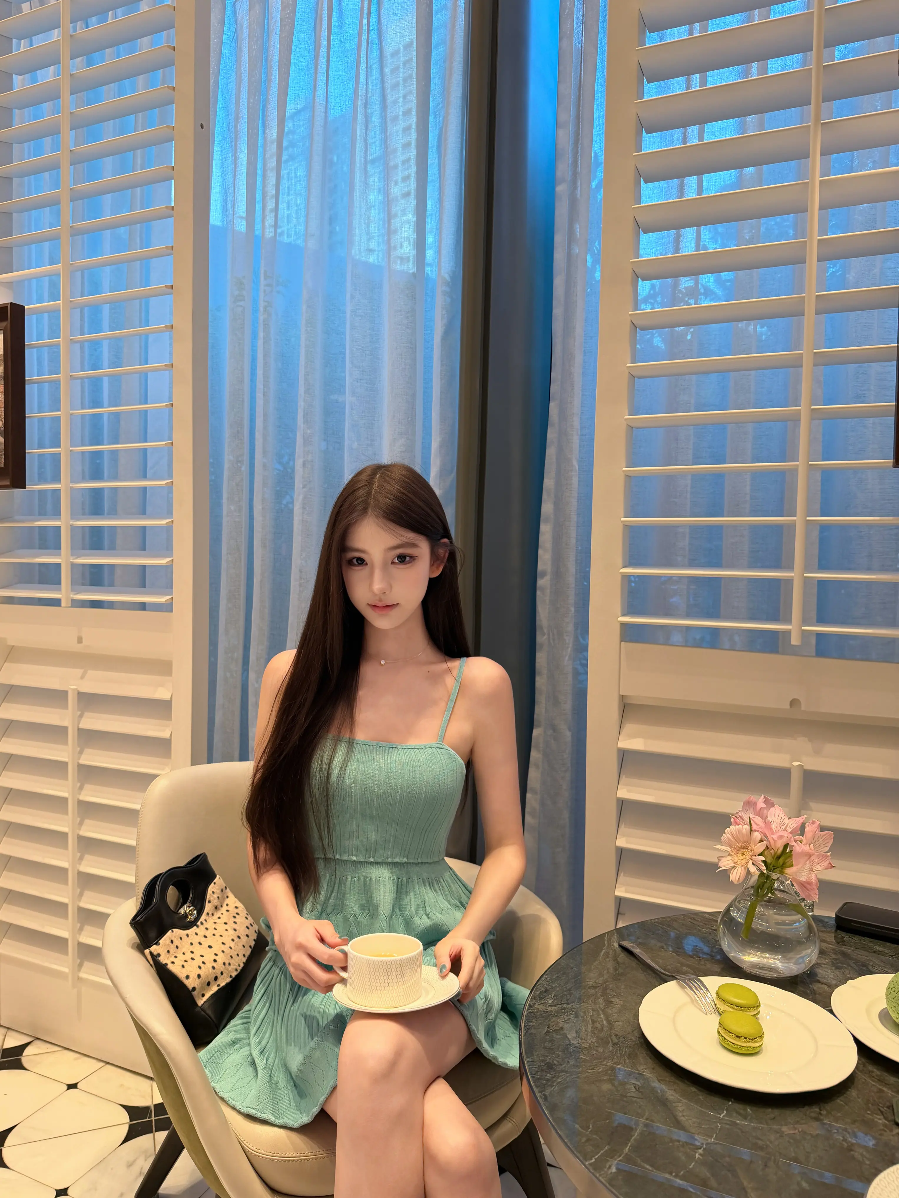 有一个幸福的女孩 正在读我这句话。