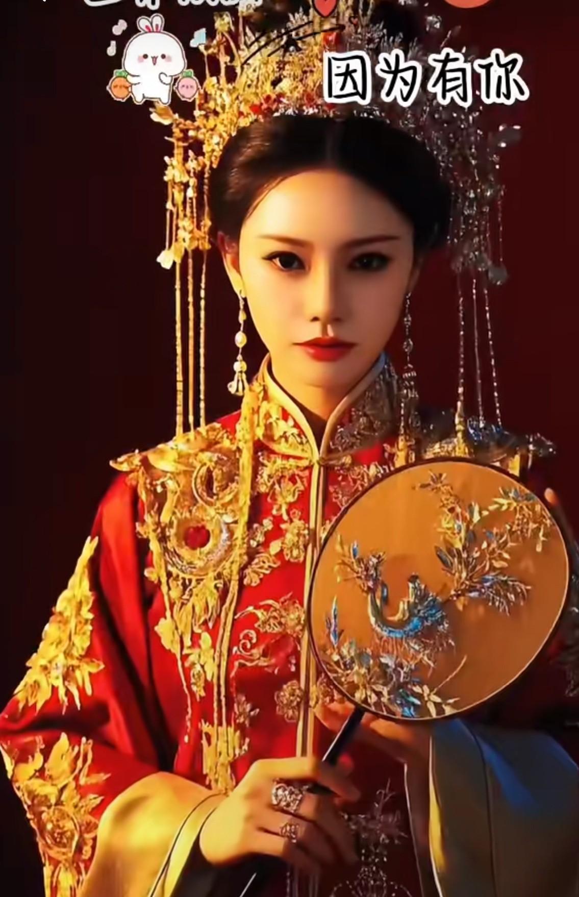 太惊艳了！马筱梅拍摄的婚纱系列曝光！既有温婉大气的中式婚服，也有洋气时尚的白