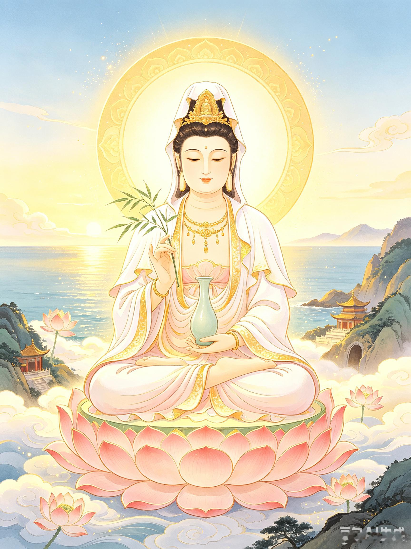 为什么说观音菩萨的核心教义是善？把孝养父母、尊敬师长扩展到对一切众生的大慈大悲是观世音菩萨表法的重要