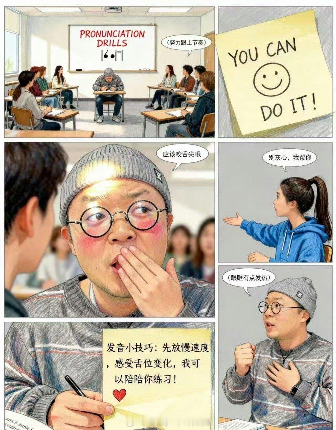 杜海涛用漫画回顾留学21天21天很短，却足够他用漫画写下一整本情书。从独自出发