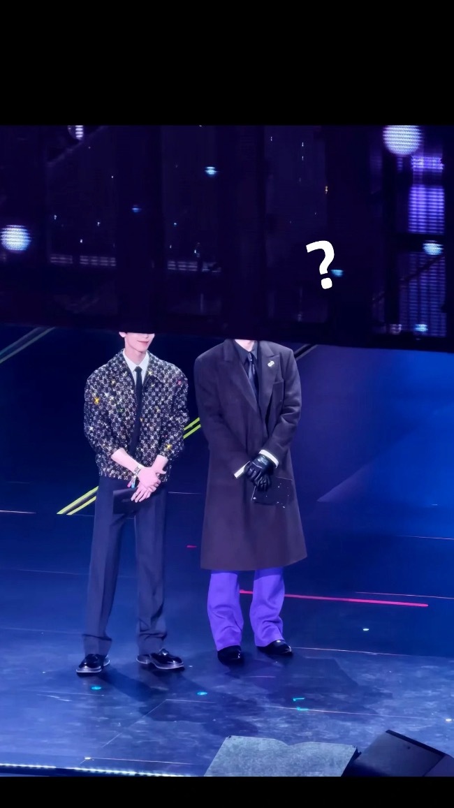 刘宇宁张凌赫谁允许你们长这么高了？看完颁奖不知道俩人长什么样看起来很帅但我看不见