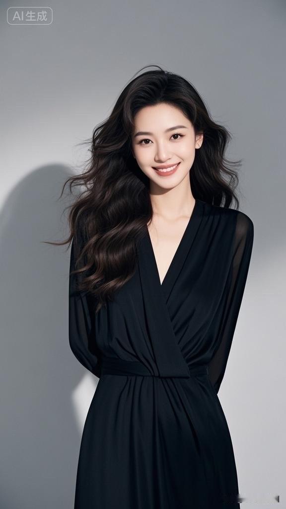 优雅黑裙，气质女神，尽显魅力！