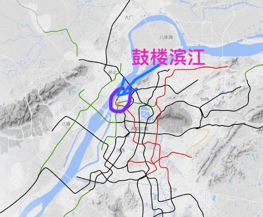 随着南京地铁5号线的全线运营和9号线的建设，鼓楼下关片区也将成为南京地铁路网比较