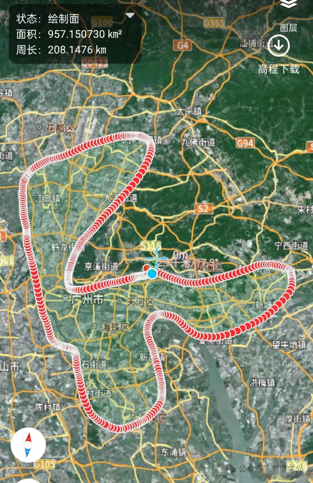 剔除白云山，广州的中心城区实际面积才1/8