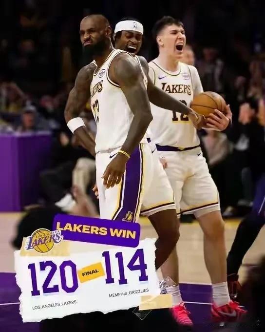 湖人官方真是太有人情味儿了！在今天湖人主场以120:114击败灰熊的赛后，湖人官