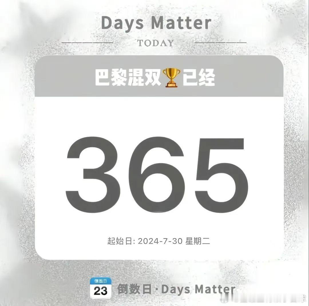 王楚钦孙颖莎巴黎混双夺金一周年一年了。感觉爱你们已经好久好久了​​​