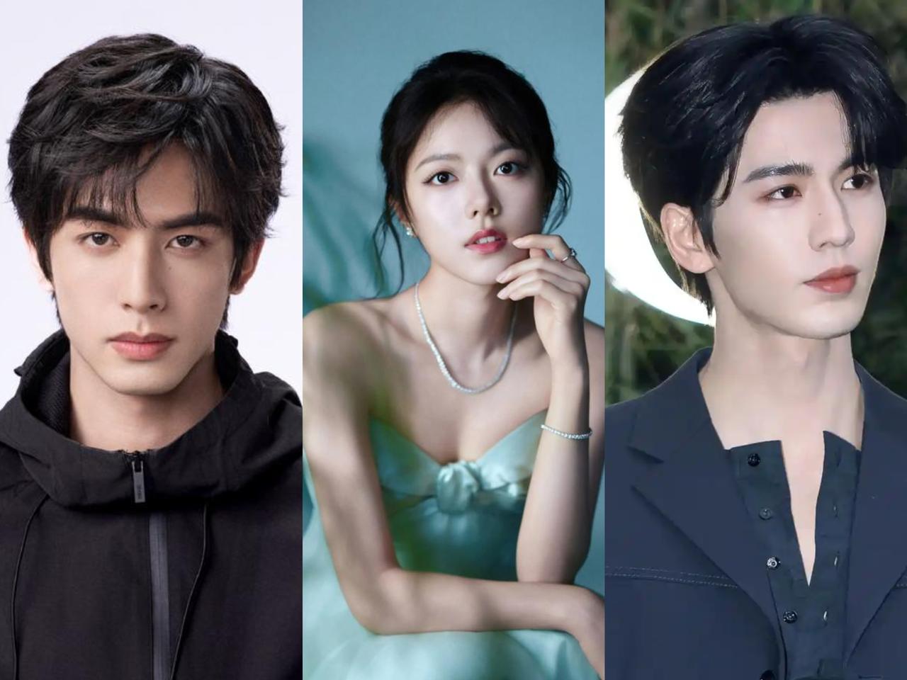 我想说，赵今麦，很有帅哥缘。她和张凌赫主演的《樱桃琥珀》，正午阳光出品，这部