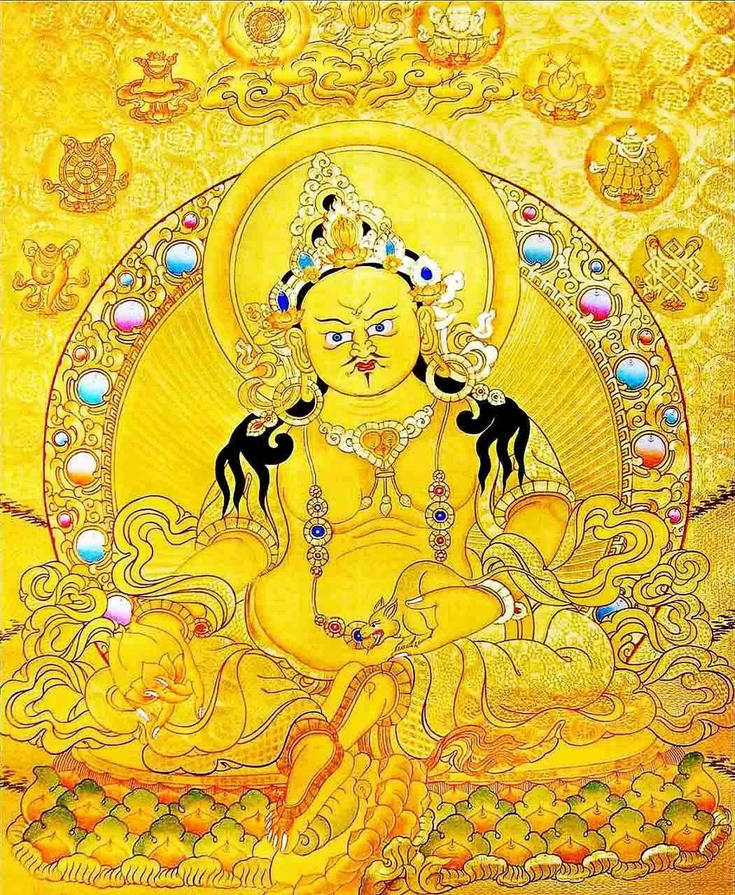 黄财神开眼，鸿运当头，正财偏财通通要接回家！留下一句“已接住”，不让财富溜走！