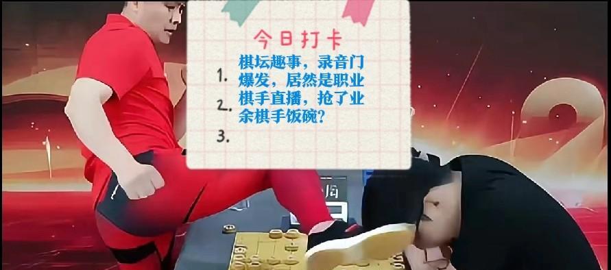 2025棋坛趣事，录音门爆发，居然是职业棋手直播，抢了业余棋手饭碗？柳大华偶遇