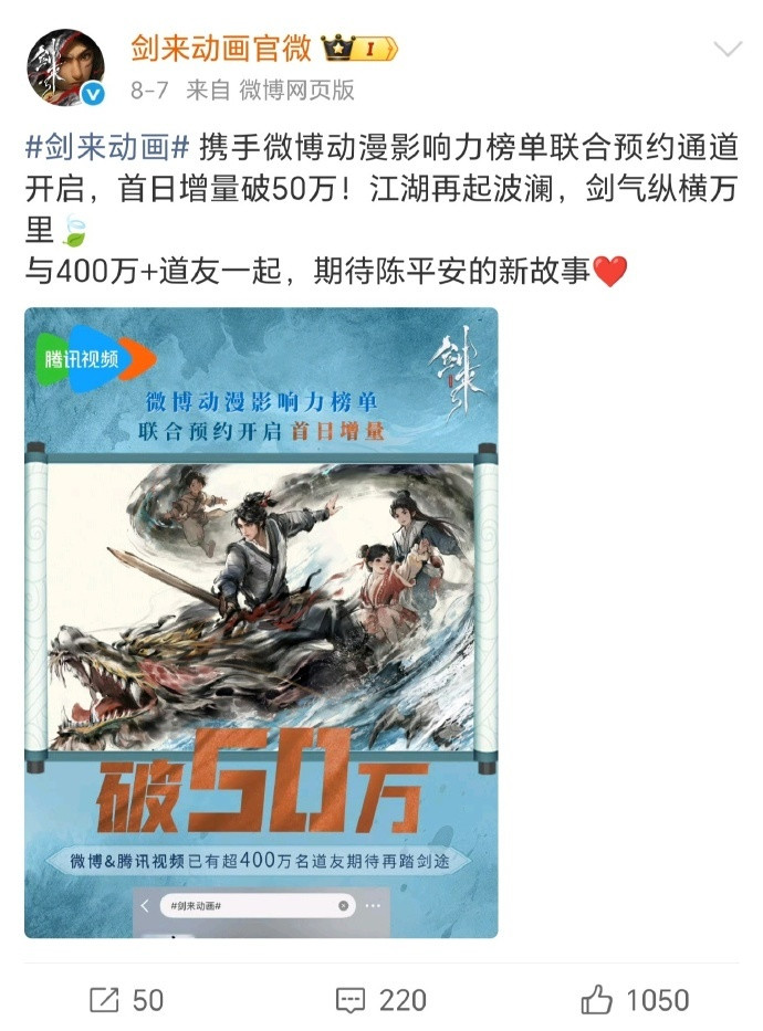 剑来全面开花的年度国漫IP剑来真的是让人非常的惊喜！！能感受到了剑来带给我们的惊