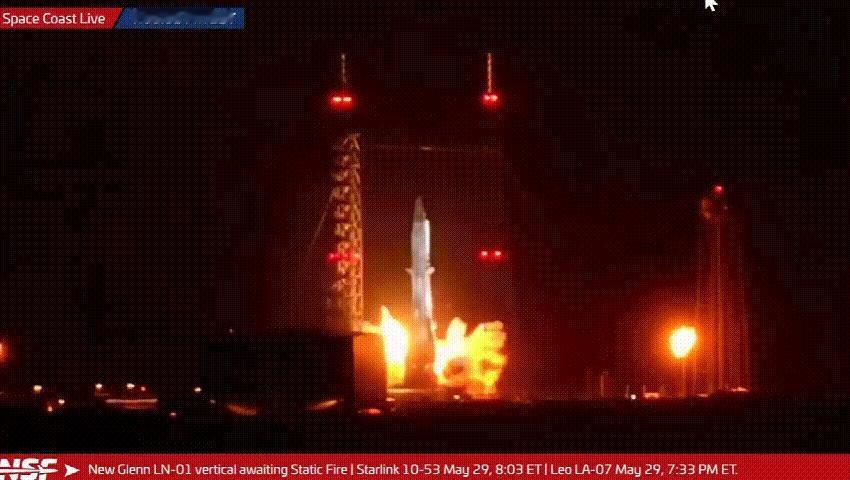 美国一重型火箭突发惨烈爆炸！专属火箭发射台直接炸废报销！5月28日晚，美国佛罗里