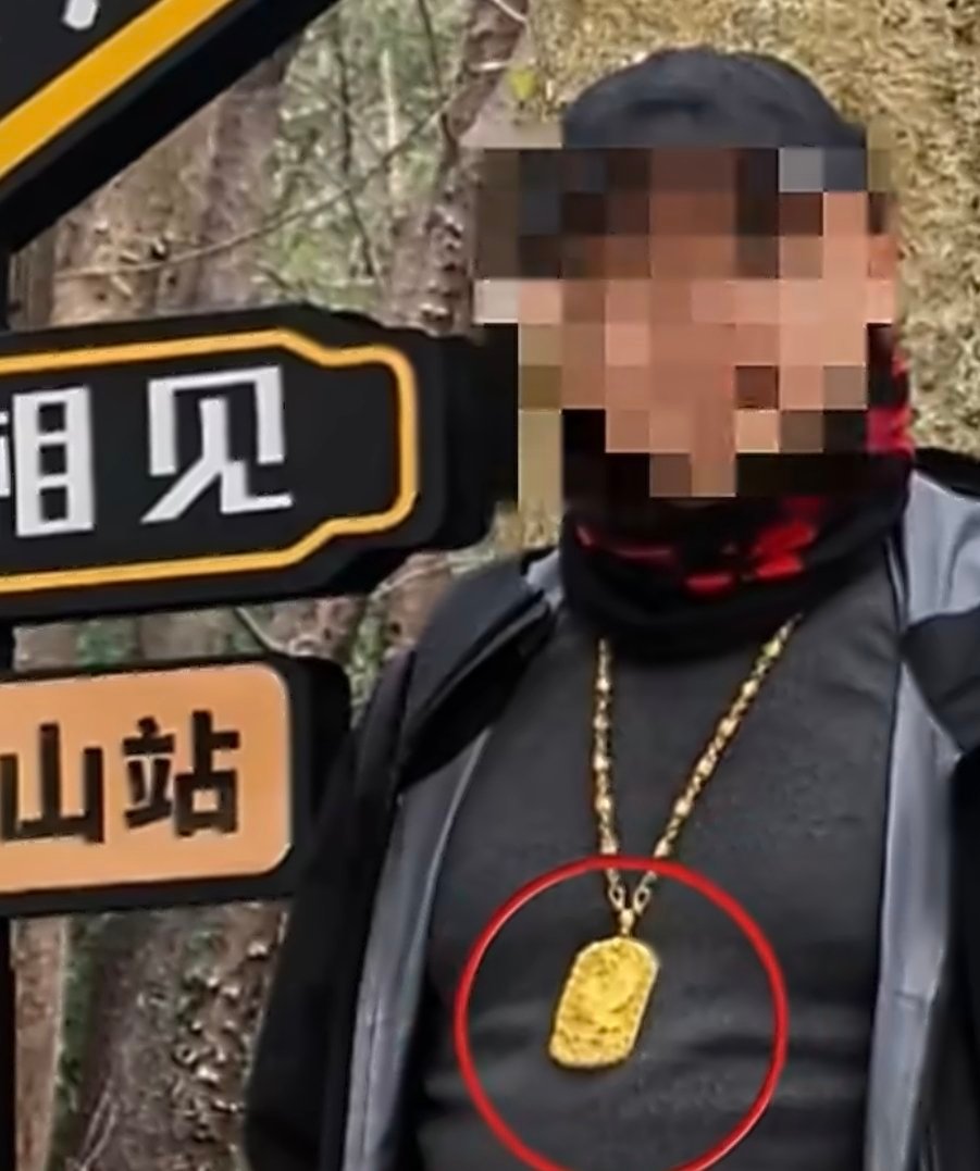 游客称在衡山景区丢失80克金吊坠80多克的金吊坠现在价值超10万，衡山景区可老大