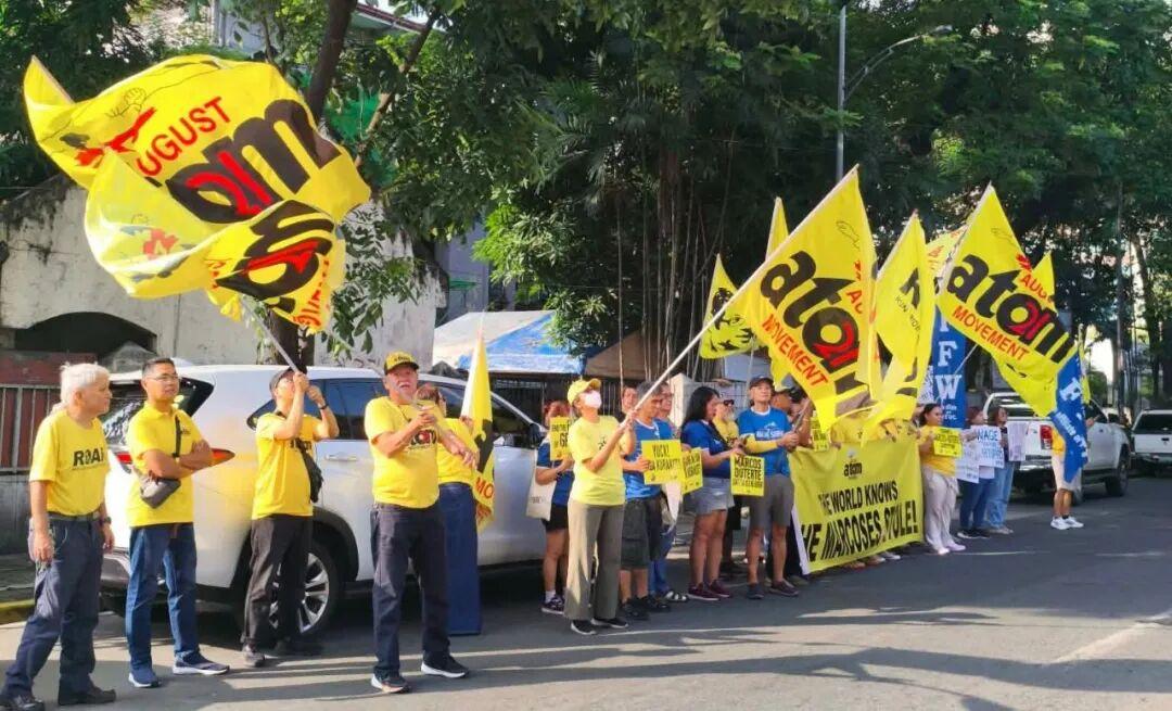 阿基诺•李尖锐发声！9月21日，在菲律宾纪念老马戒严令54周年之际，民间政治活