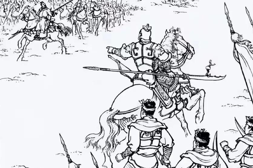 大太保兵渡黄河，来到渭南城下讨敌要阵。守将葛从周之子葛彪出马会战大太保，他口出狂