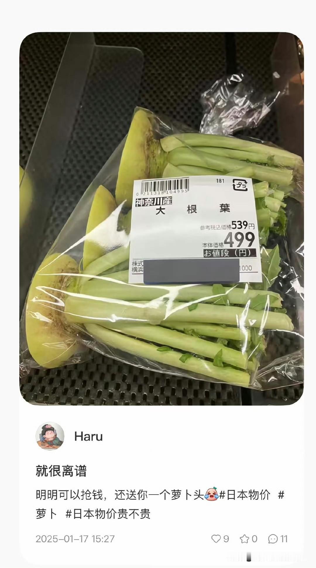 日本物价，怪不得叫忍者！