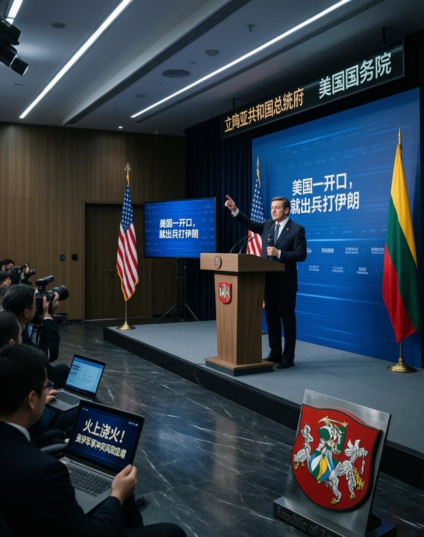 中东那边本来就乱成一锅粥了，现在波罗的海方向又冒出个声音——立陶宛跳出来表态，说