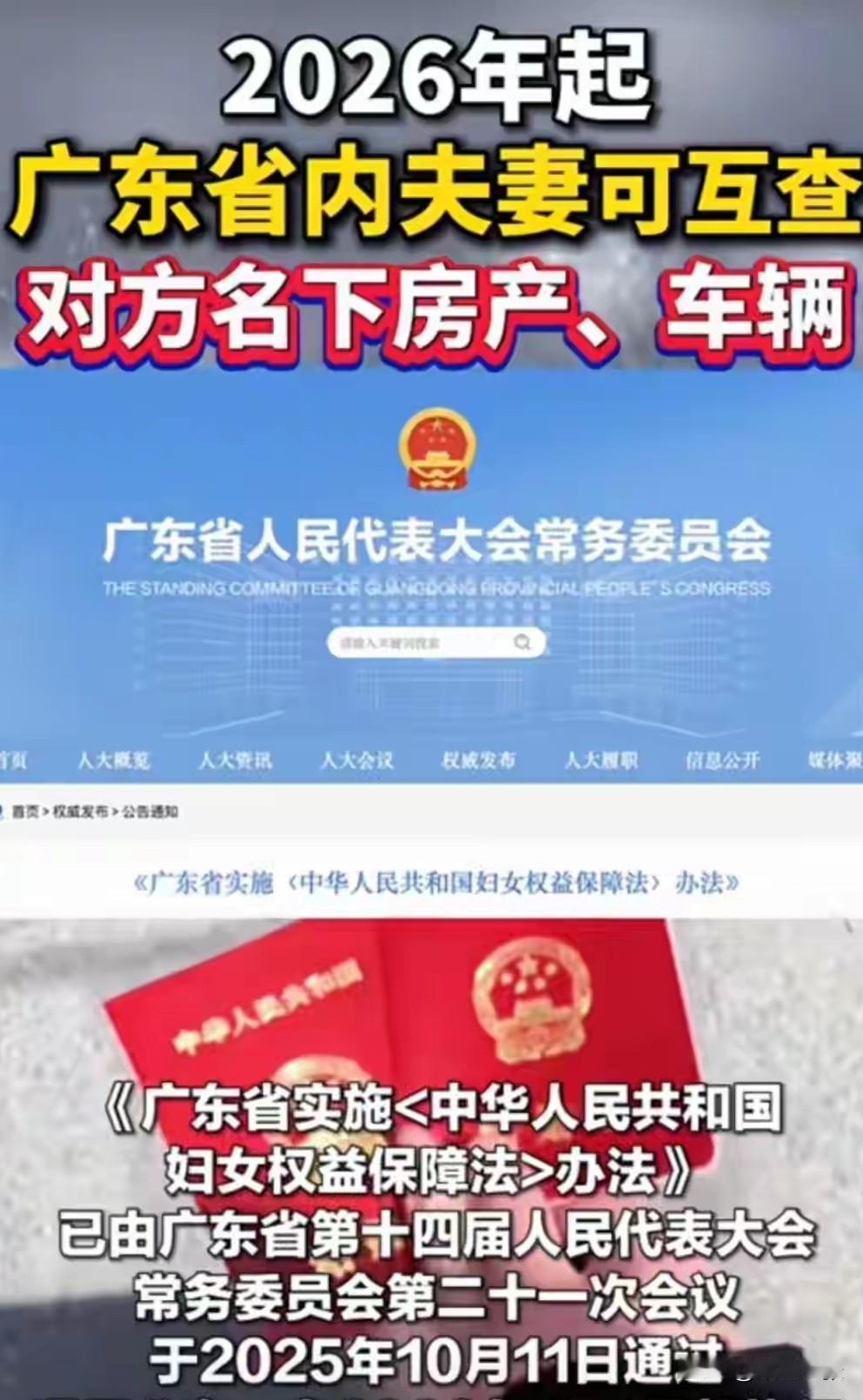 《广东省实施办法》新政策出台，给婚姻中的女性吃下