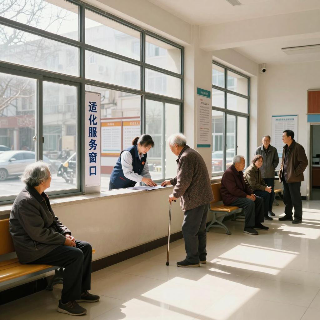 天津这波操作暖到心坎！人工窗口留着，咱爸妈办事再也不犯难在天津，70多岁的张