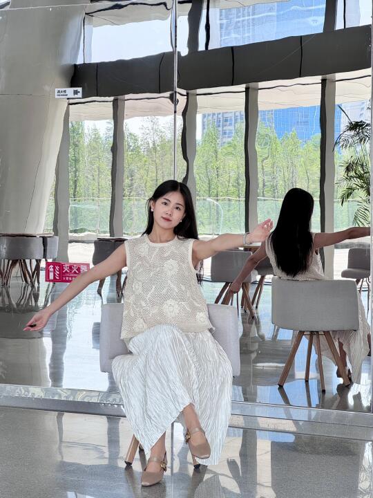 夏天 温柔气质穿搭🤍💛 | 97年大专老师OOTD