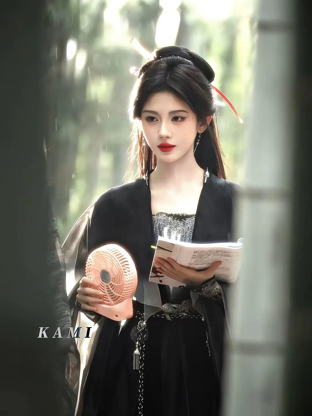 鞠婧祎｜太飒啦冷脸竹林女侠​​​