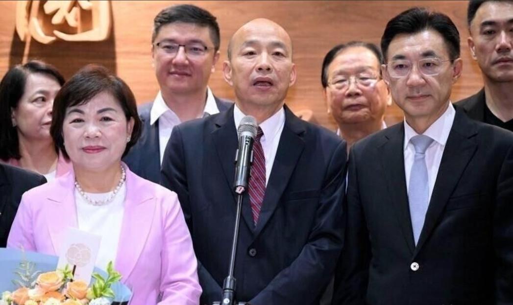 一无所获，台湾很失望。北京时间6月27日，台湾立法院长韩国瑜在当晚9时30分左右