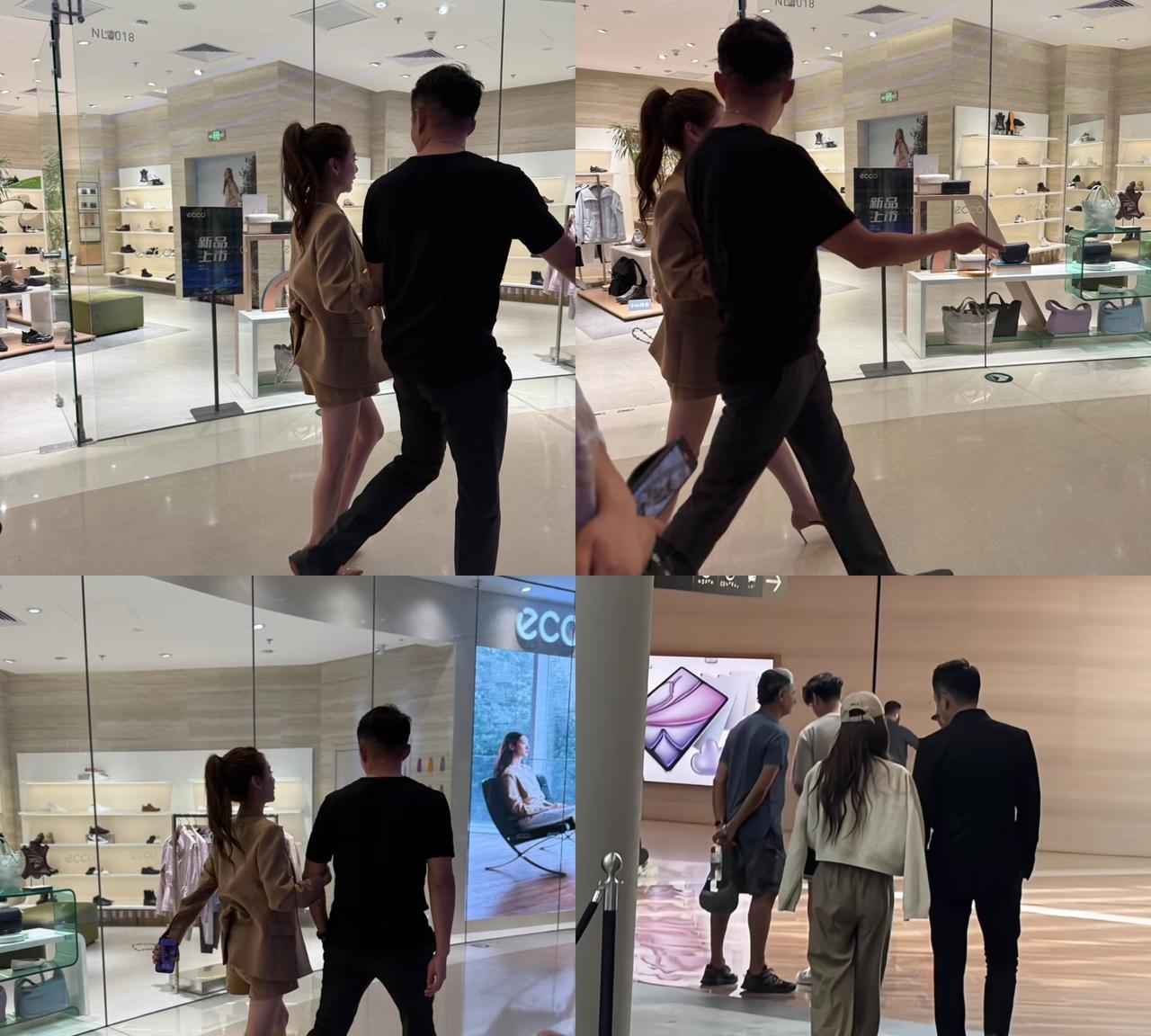 北京逛街偶遇汪小菲马晓梅！小梅现实中也太瘦了吧，本人穿搭非常时尚，汪小菲又高又帅