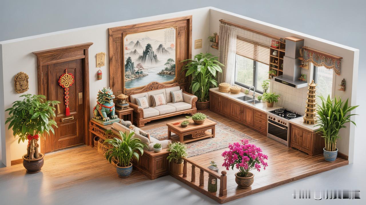 家宅风水30招，三分钟掌握古人智慧的精髓核心一：守气口，纳祥瑞家宅的“气