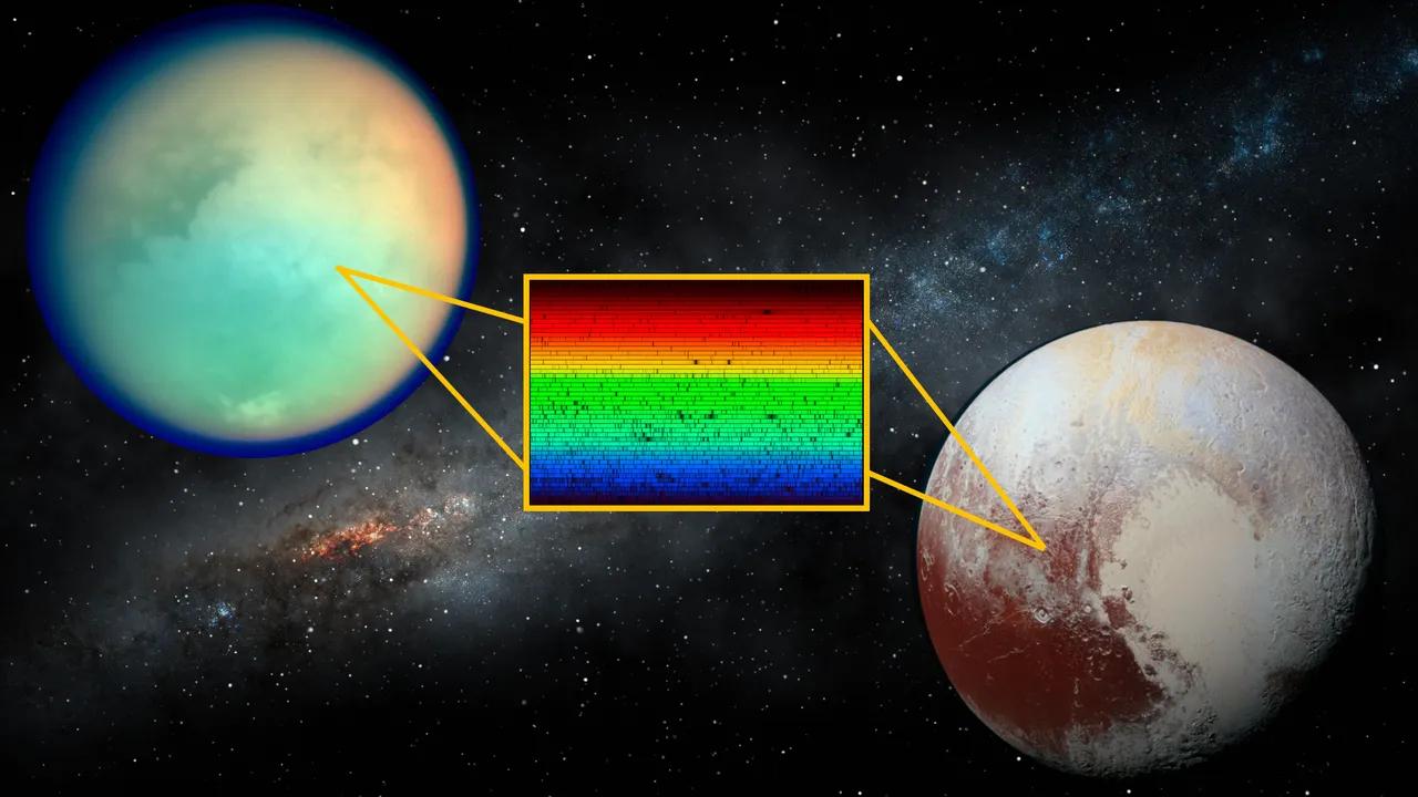 【韦伯在冥王星和土卫六上，发现一种从未见过的神秘物质】太阳系两颗看似毫不相干