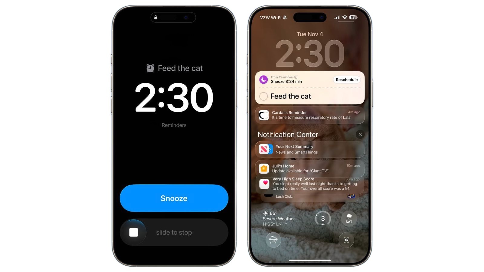 【iOS26.2为提醒事项添加闹钟功能】在iOS26.2中，提醒事项