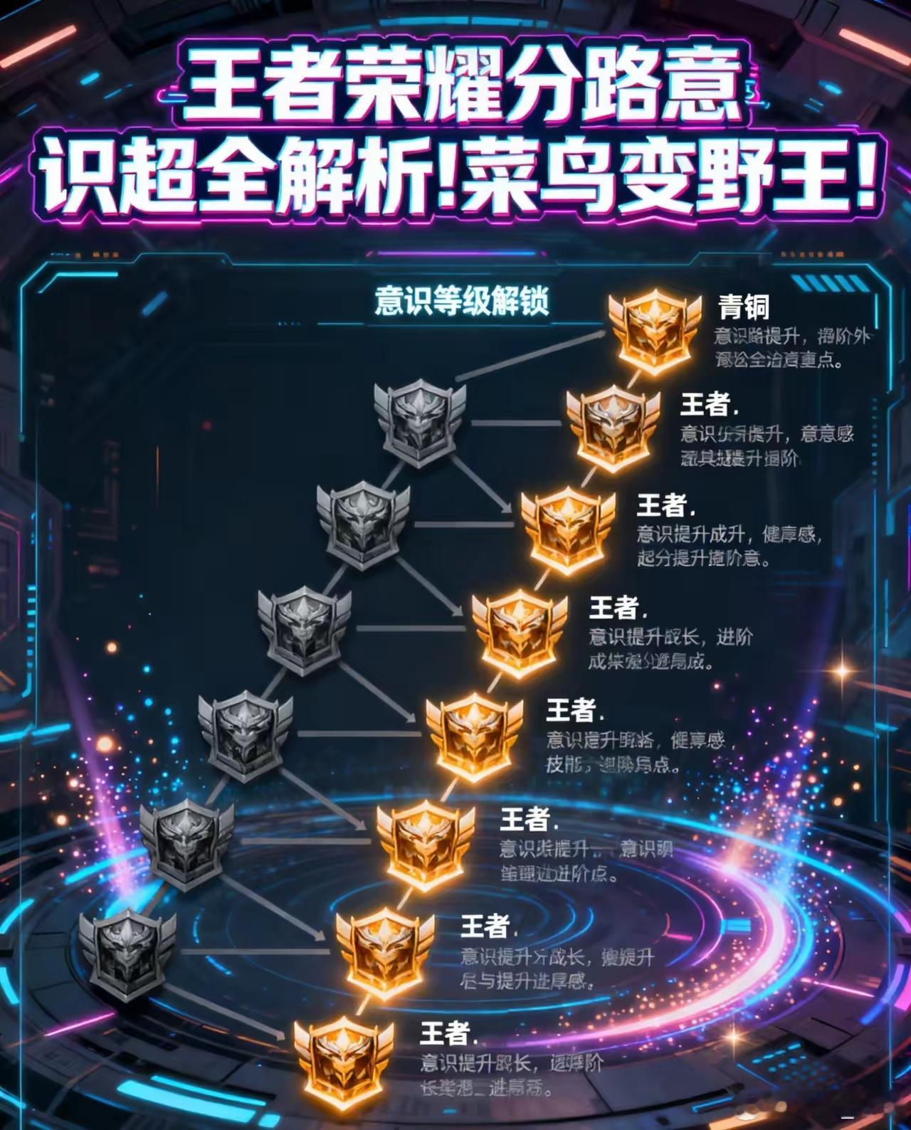 大学生游戏干货：王者荣耀分路意识超全解析!菜鸟变野王!你是不是经常打野迷路？💥