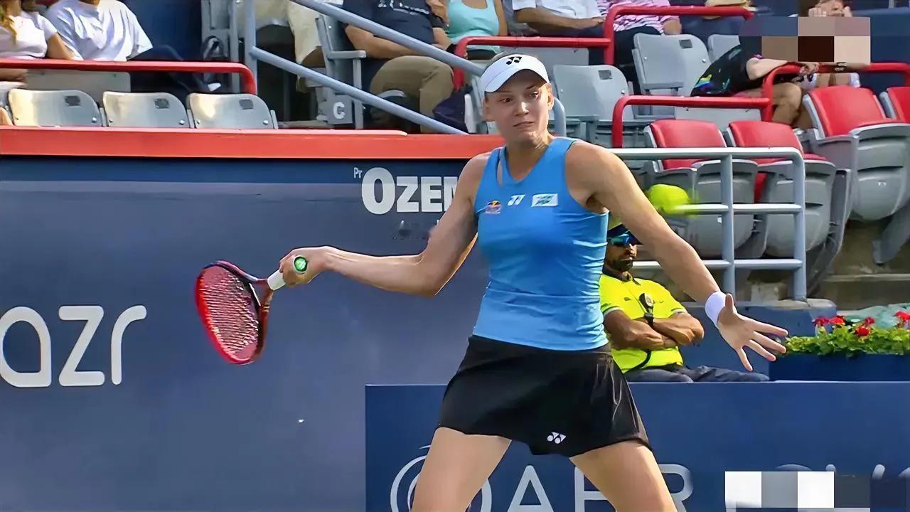 WTA1000蒙特利尔站传来最新战报，俄罗斯网球名将莱巴金娜经过三盘激战，以5-