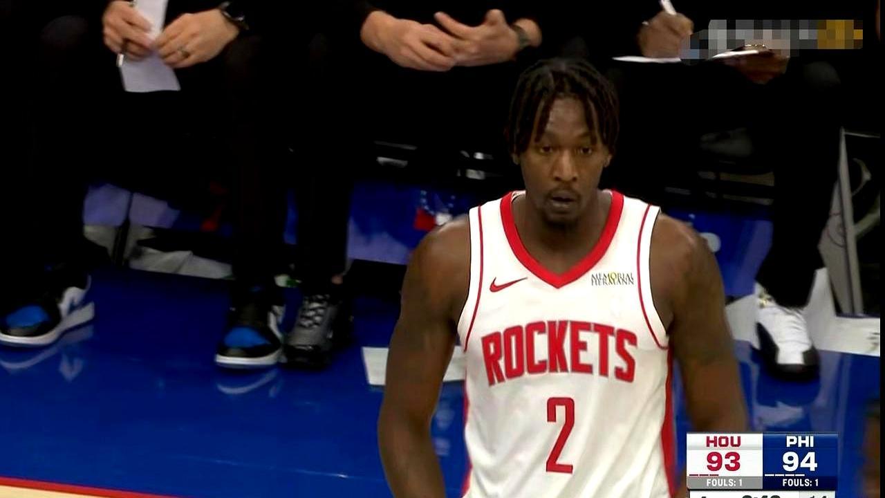 5270万合同签了个“水货”？他今天让所有人都闭嘴了。火箭加时输给76人，