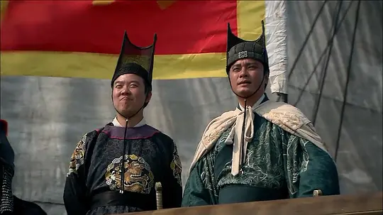 再看《郑和下西洋》觉唐国强老师演的非常好，朱棣不仅雄才大略，而且非常会笼络
