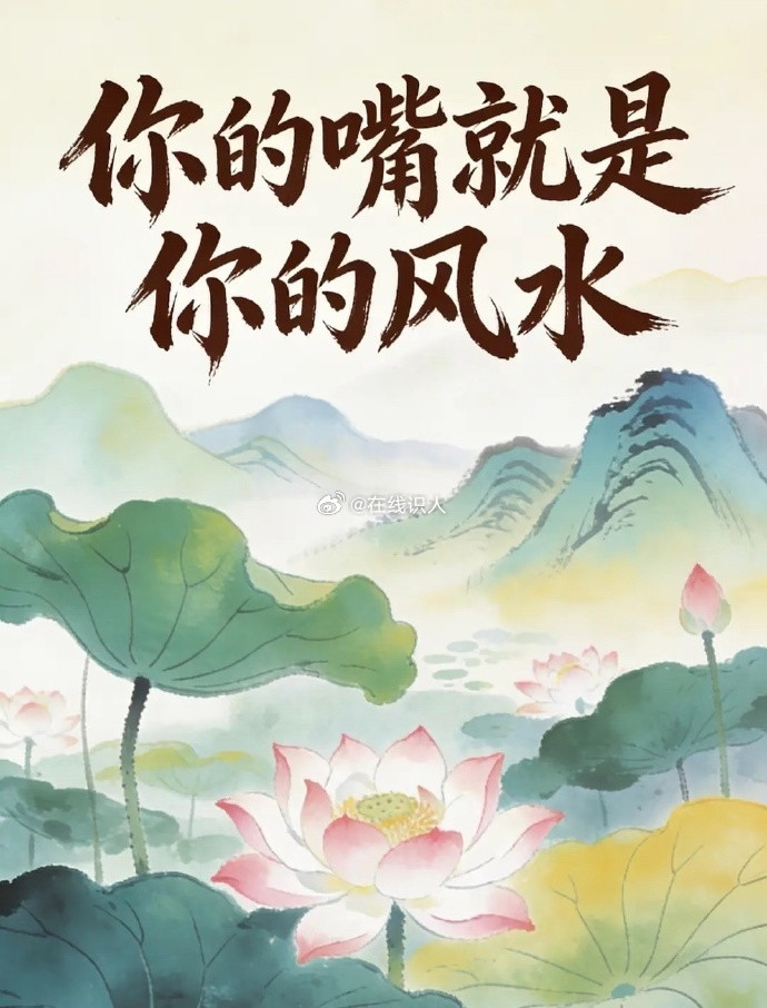 你的嘴，就是你的风水