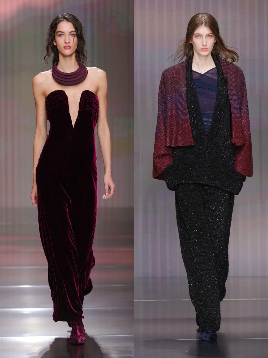 时装周巴黎时装周大秀直击GiorgioArmani26秋冬系列，高智风拉满