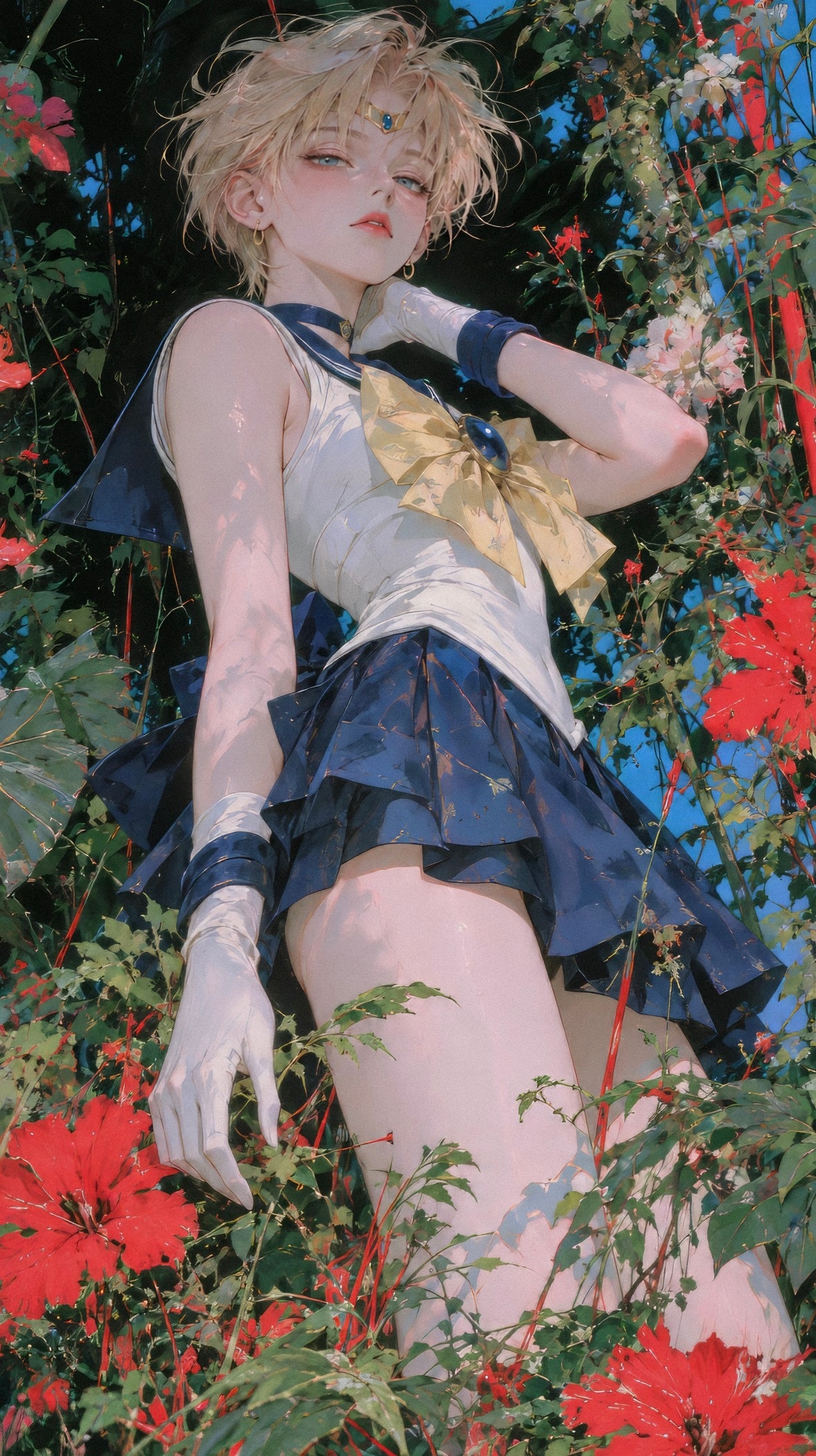 如果莫奈画过美少女战士，大概就是这样了❤️二次元招新季动漫追番团次元好谷一起晒美