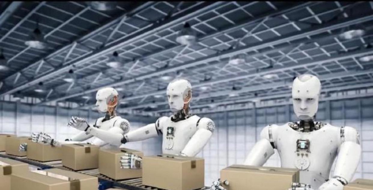 机器人不会交税，目前发展势头迅猛，很多岗位正被取代，但不缴税不消费，税收锐减市场