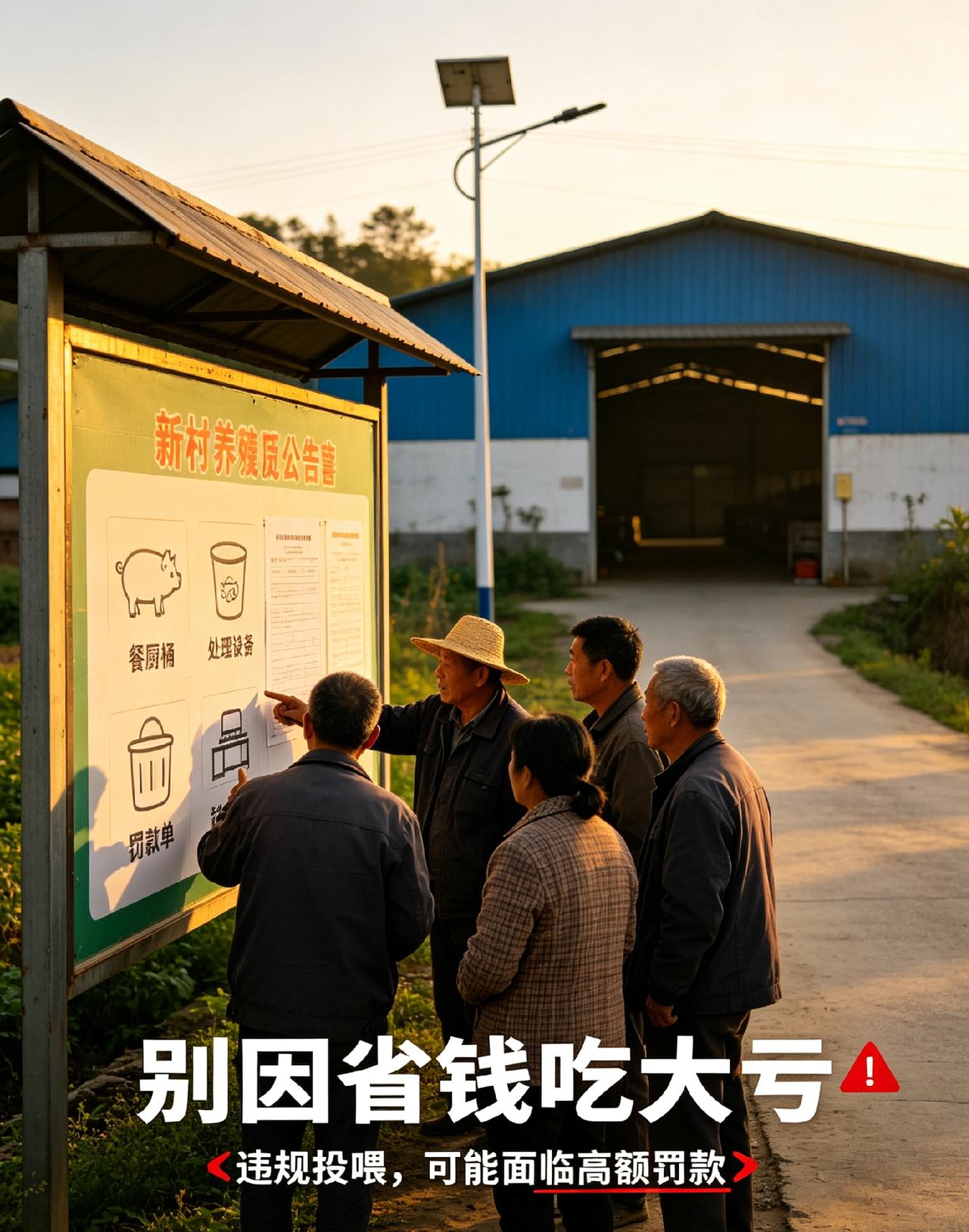 老一辈流传的剩饭喂猪，如今已经触碰法律红线家里的剩菜剩饭直接喂猪，竟然是违