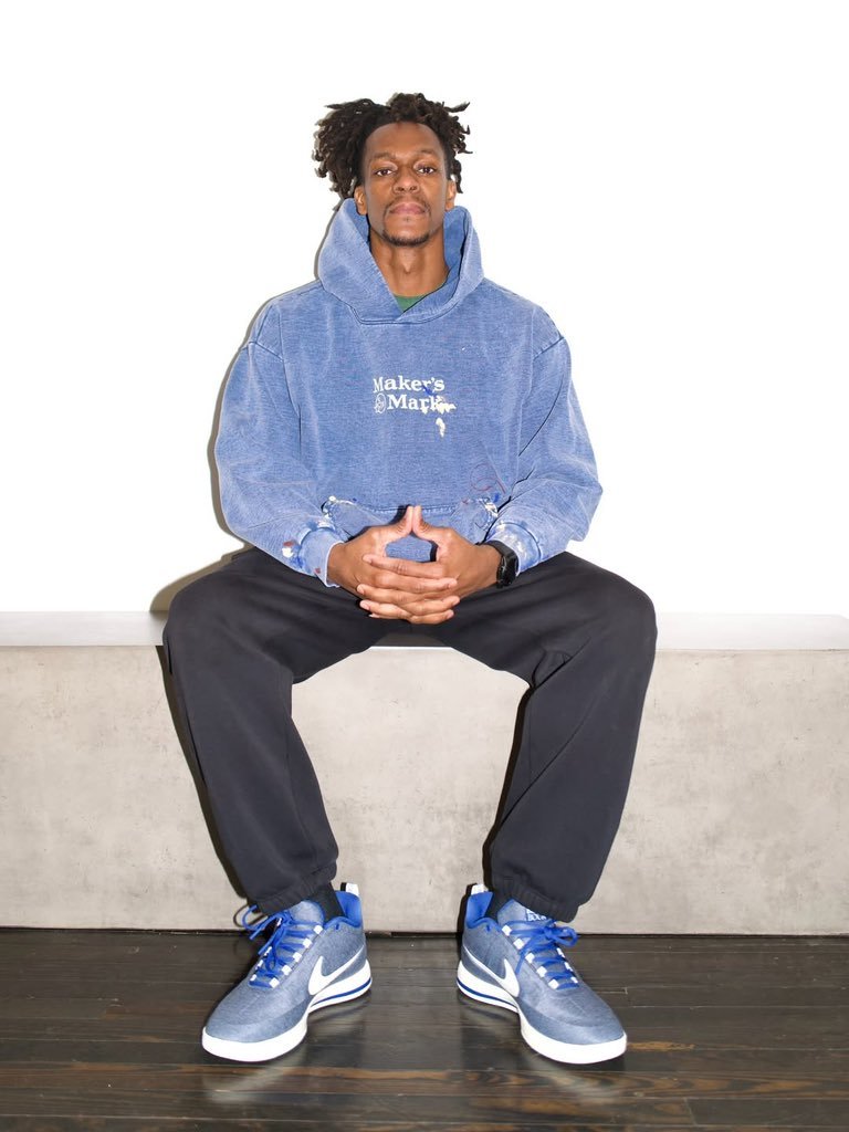 拉简·隆多上脚了NikeBook2“MustbetheDenim（牛