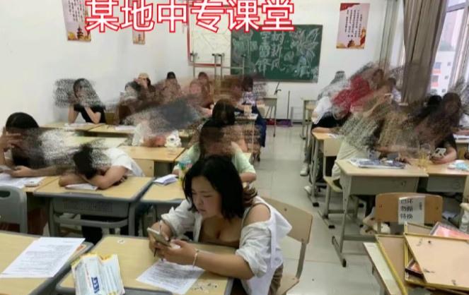 真的很感慨，这些孩子的未来在哪里？能让孩子好好学习上高中就上吧！